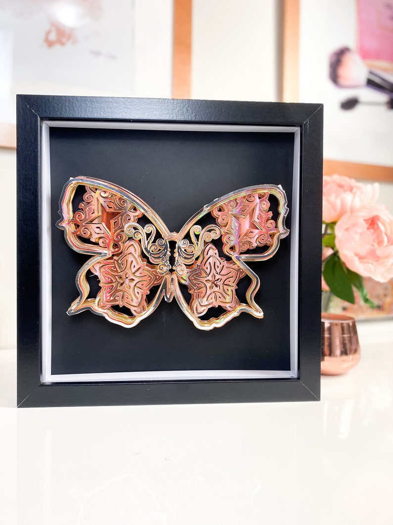Download Layered Layered Butterfly 3D Mandala Svg Free - Free ...