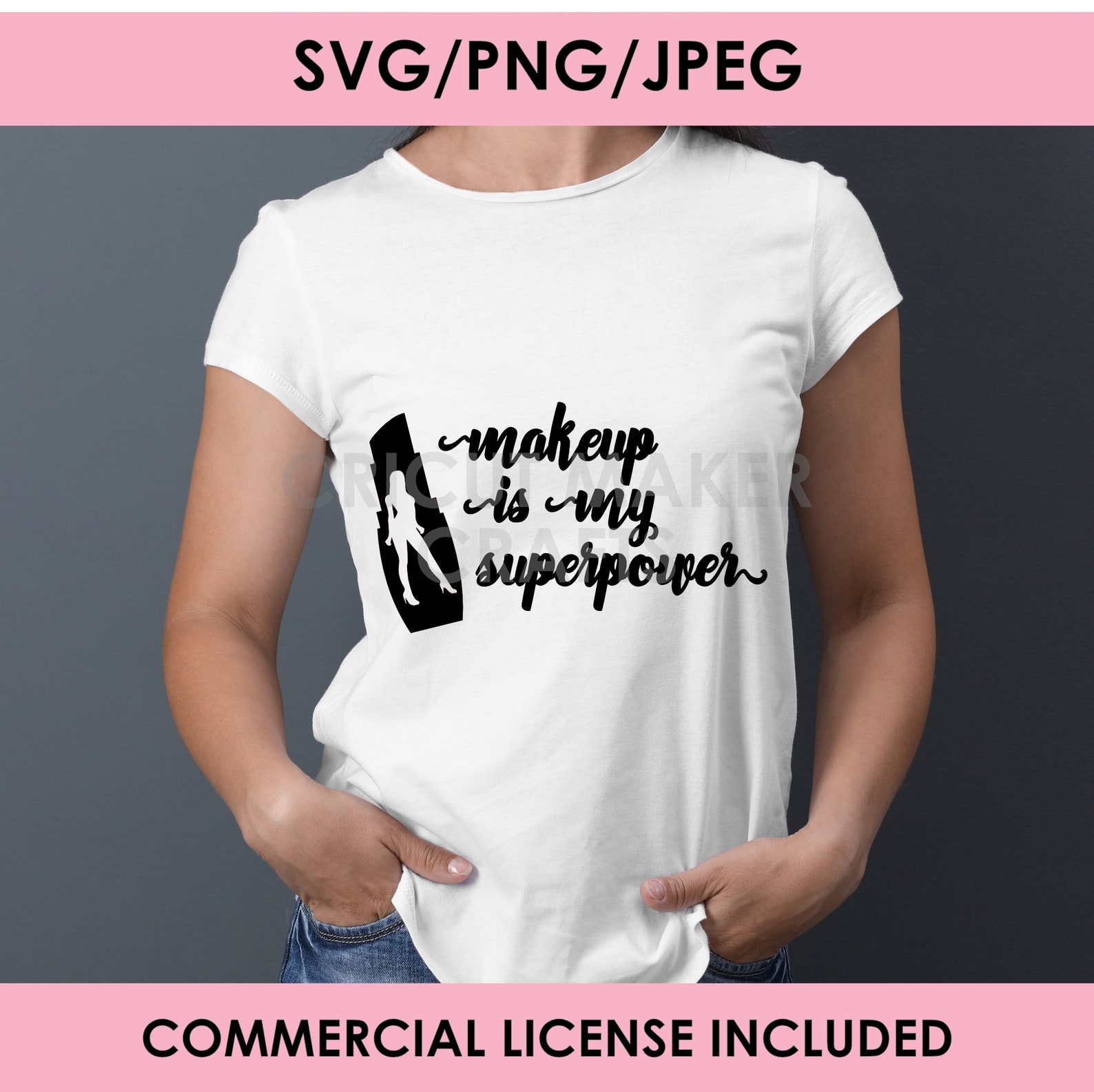 SVG Makeup Svg Cut File for Cricut Makeup Svg Beauty SVG HTV - Etsy