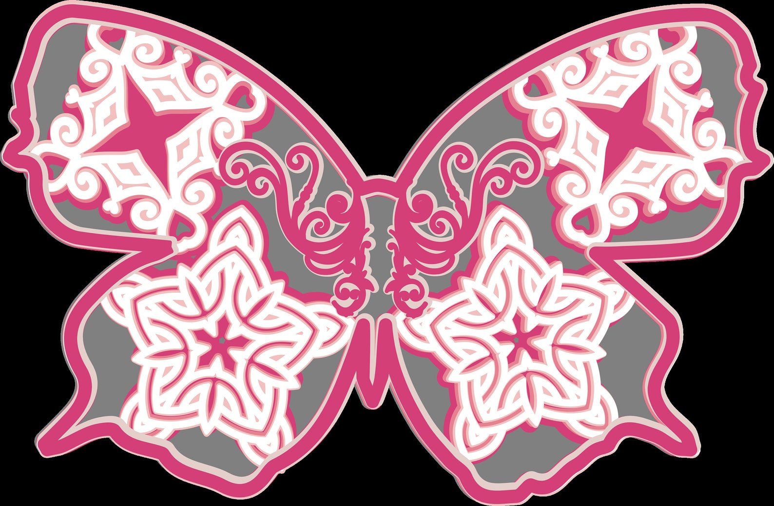 Free Free 121 Layered Butterfly Mandala Svg SVG PNG EPS DXF File