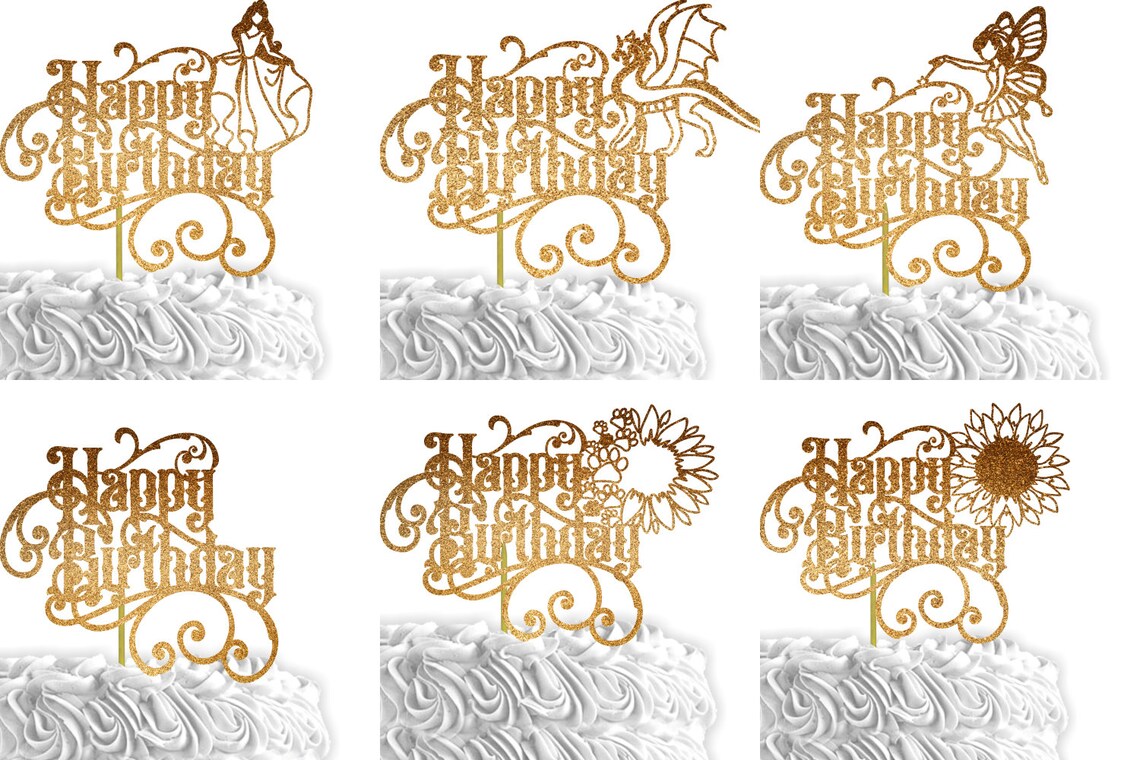Free Free Cake Topper Svg Bundle 922 SVG PNG EPS DXF File