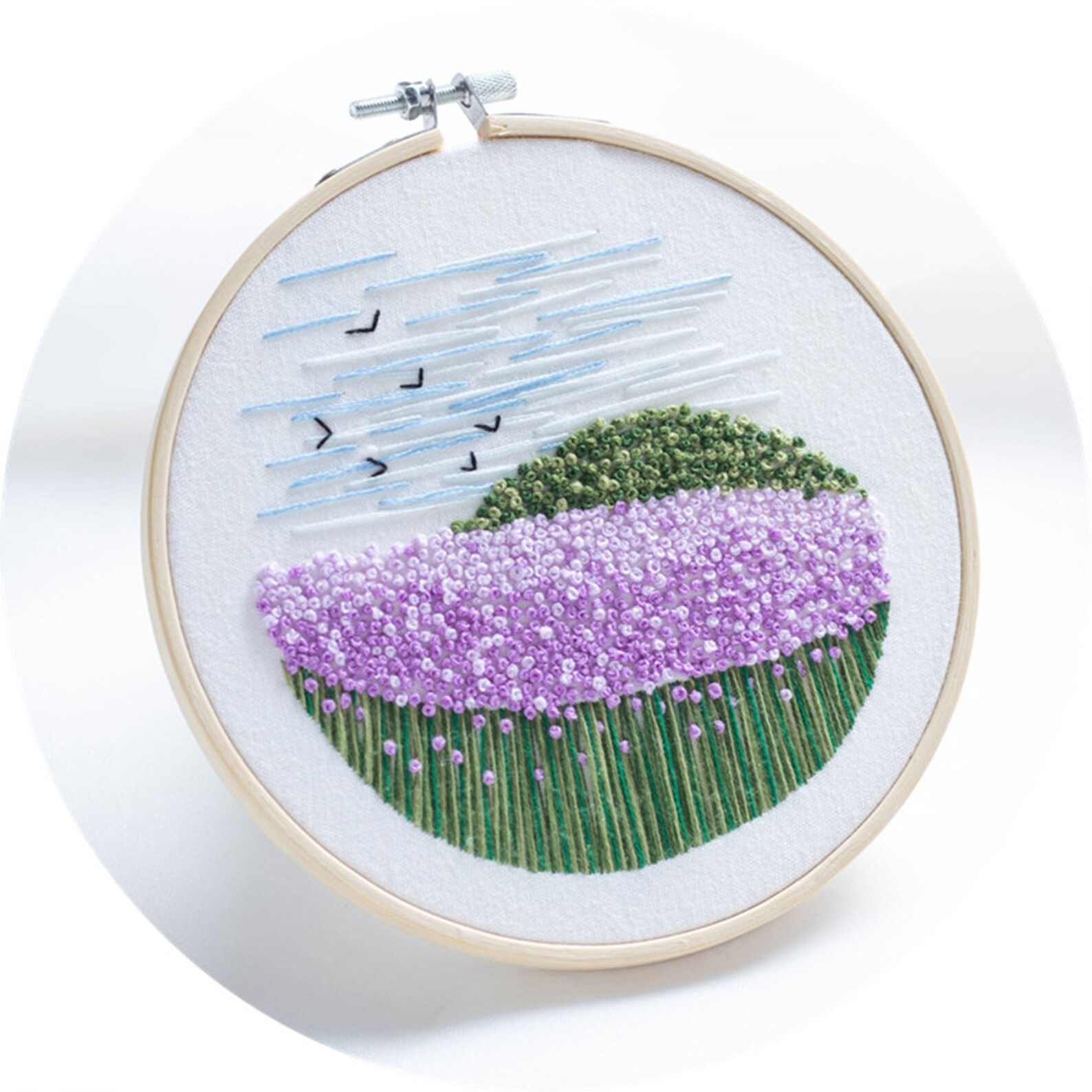 Oil Painting Embroidery Kit Art Decorations 3D Vintage Etsy