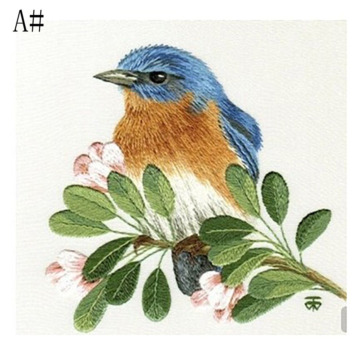 Bird Embroidery Kit Embroidery kit Animal Embroidery Kit Etsy