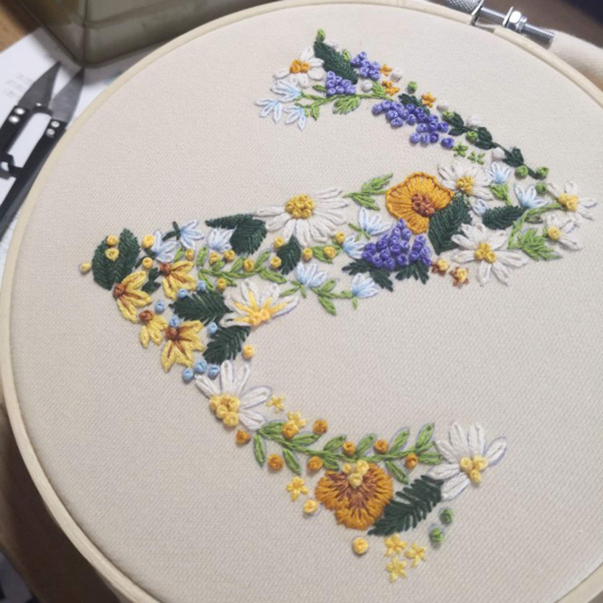25+ Yarn Embroidery Letters