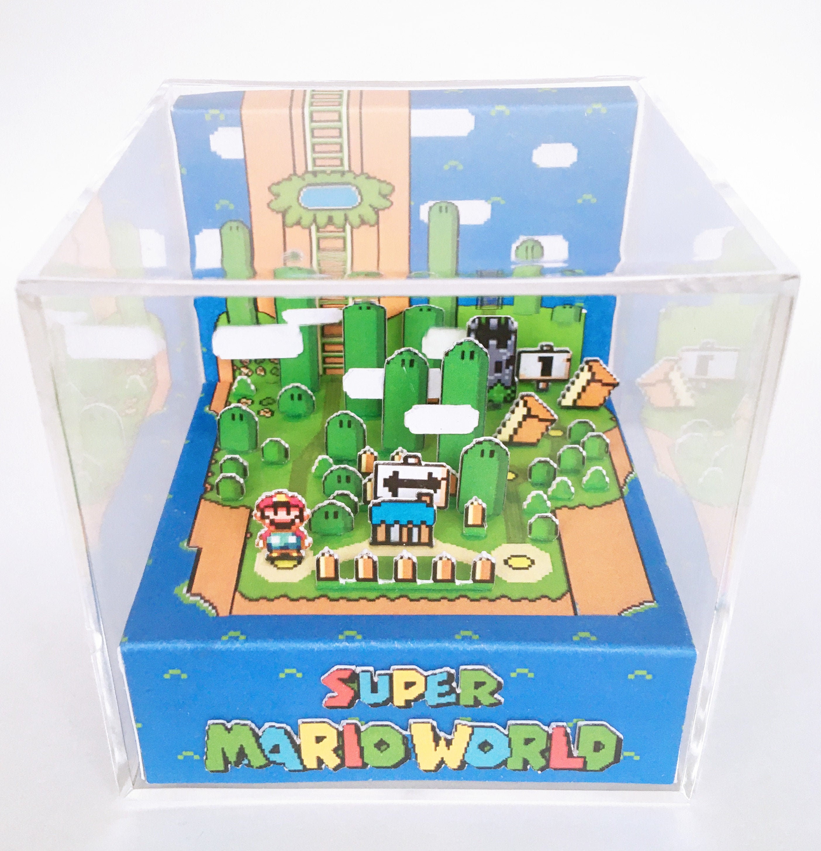 DIORAMA SHERWOOD DESERTO SUPER MARIO BROS