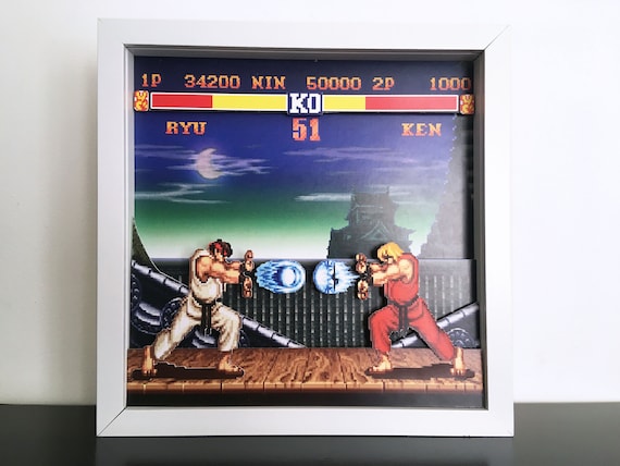 SNES Street Fighter II - Ryu vs Ken 