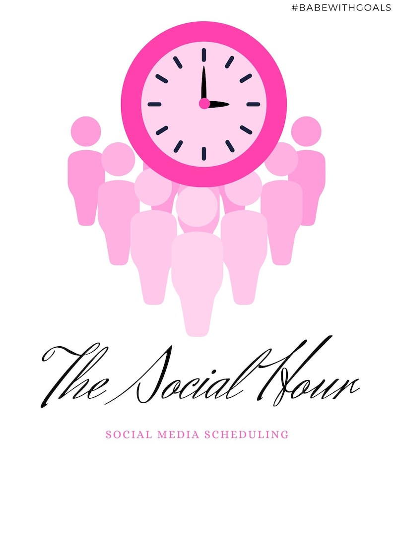 The Social Hour Social Media Scheduler Etsy