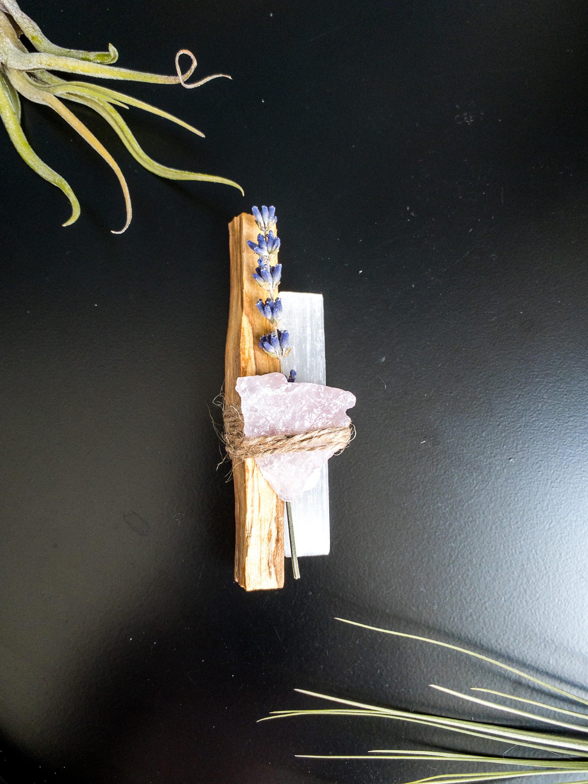 Rose Quartz Gift Set Gift for Her Candle Gift Box Self Etsy