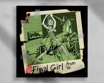 Final Girl Prom '78 Ingelijste Print