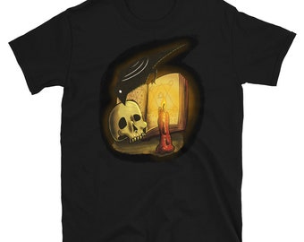 Occult uniseks T-shirt met print