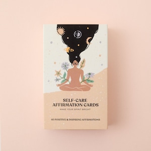 Affirmation Cards, Affirmation Card Deck, Self Care Cards, Mindfulness Cards, Positive Affirmation Cards, Mindfulness gift, self-care gift