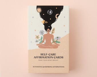 Affirmationskarten, Affirmationskarten Deck, Achtsamkeitskarten, positive Affirmationskarten, Achtsamkeitsgeschenk, Selbstfürsorgegeschenk