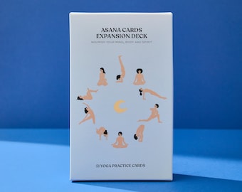 ASANA CARDS EXPANSION deck Moon Edition, Yoga Practice Cards, Yoga Cards, Yoga Poses, Yoga Teacher Training