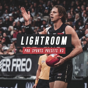 8 Moody Lightroom Presets for Desktop & Mobile — Premium Sports Presets used in Pro Football — Mobile Presets, Desktop Preset, Photo Editing
