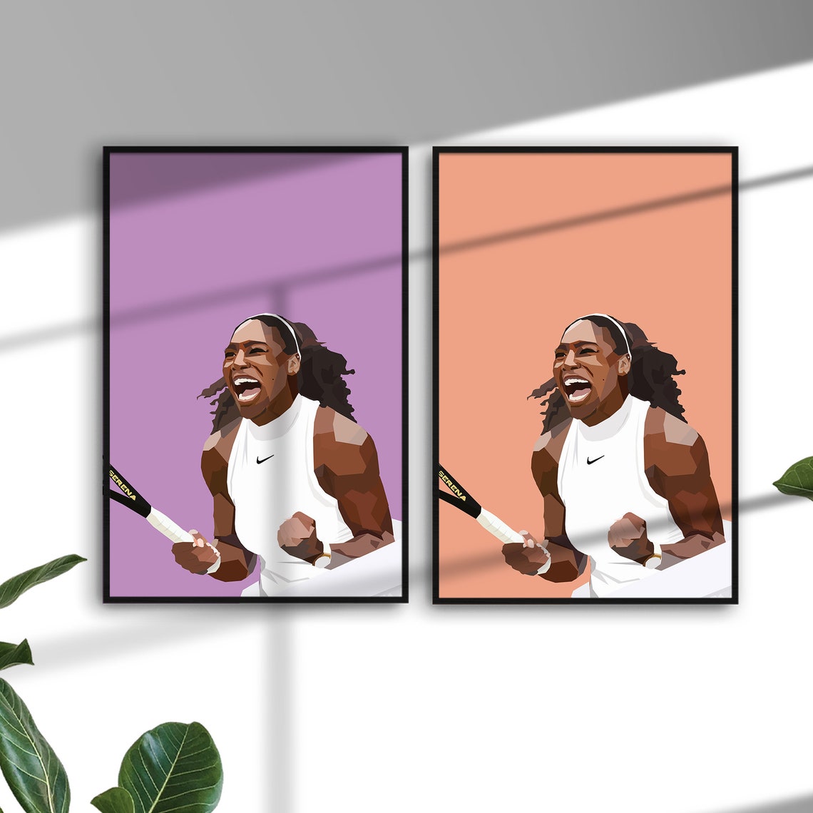Serena Williams Poster Set / A3 Printable Digital Downloads / | Etsy