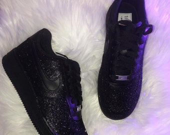 glitter nike shoes