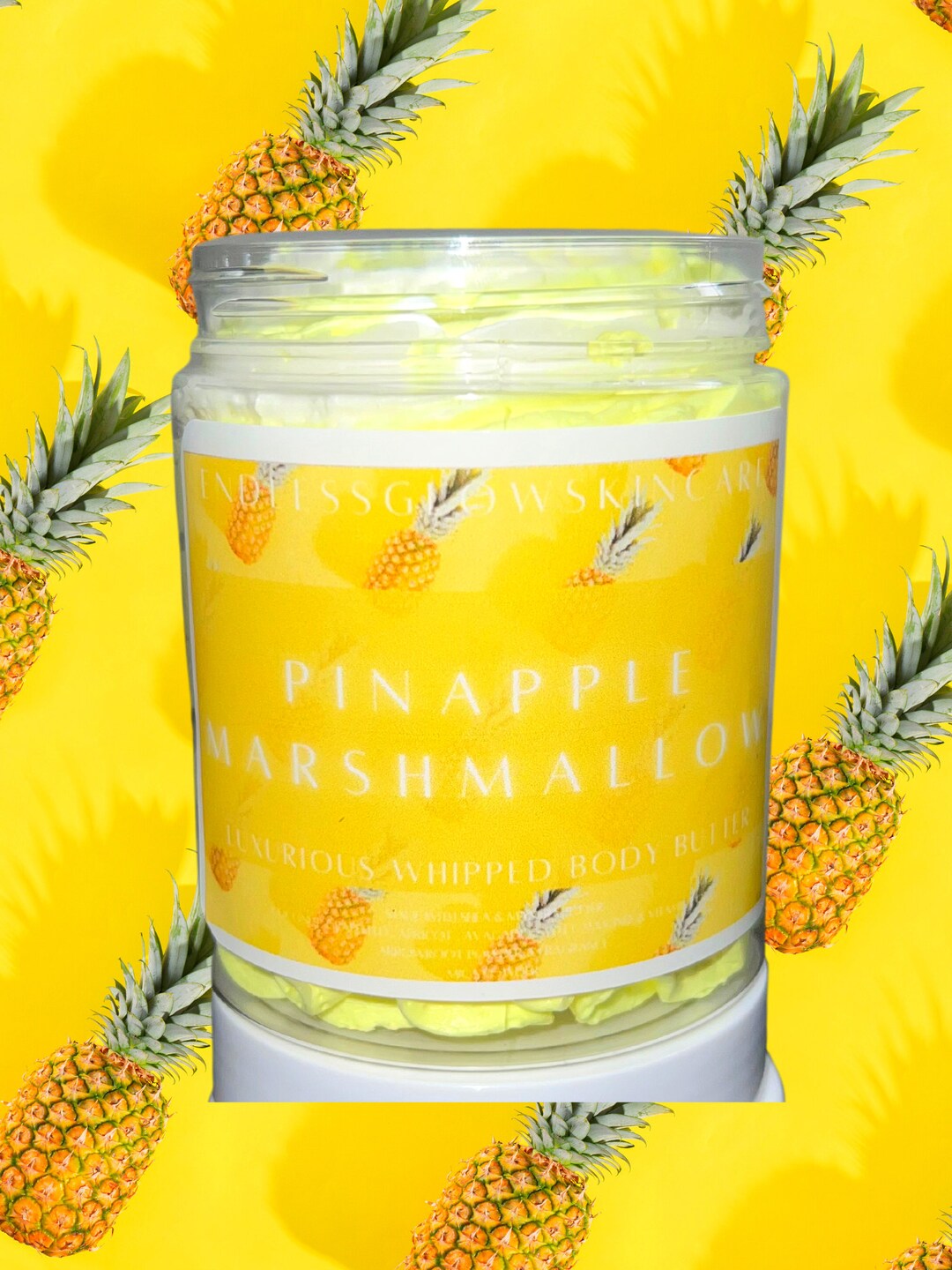 Pineapple Marshmallow Luxurious Whipped Body Butter Etsy