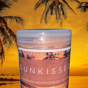Manteca corporal batida bronceadora brillante Sunkissed