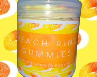 Peach Ring Gummies Luxurious Whipped Body Butter