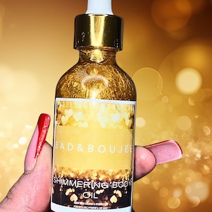 BAD & BOUGIE 24 KARAT Gold Shimmering Body Oil