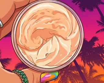 Tropical Vibes Luxuriöse Körperbutter