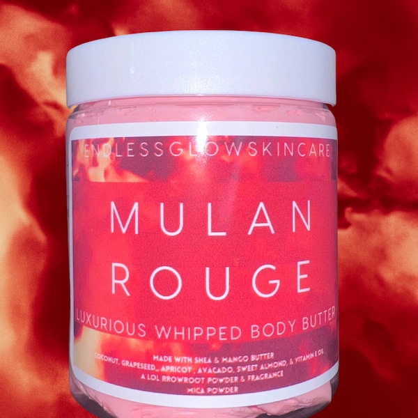 Mulan Rouge Luxurious Whipped Body Butter