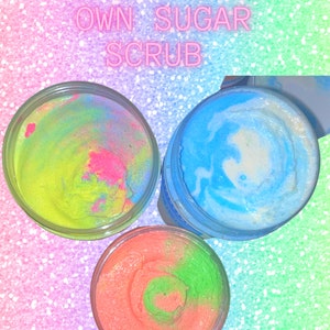 Build Your Own Foaming Sugar Scrub