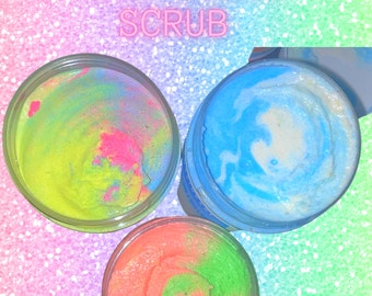 Build Your Own Foaming Sugar Scrub