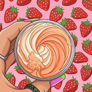 Strawberry Marshmallow Luxurious Whipped Body Butter