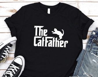 The catfather shirt - Etsy Nederland