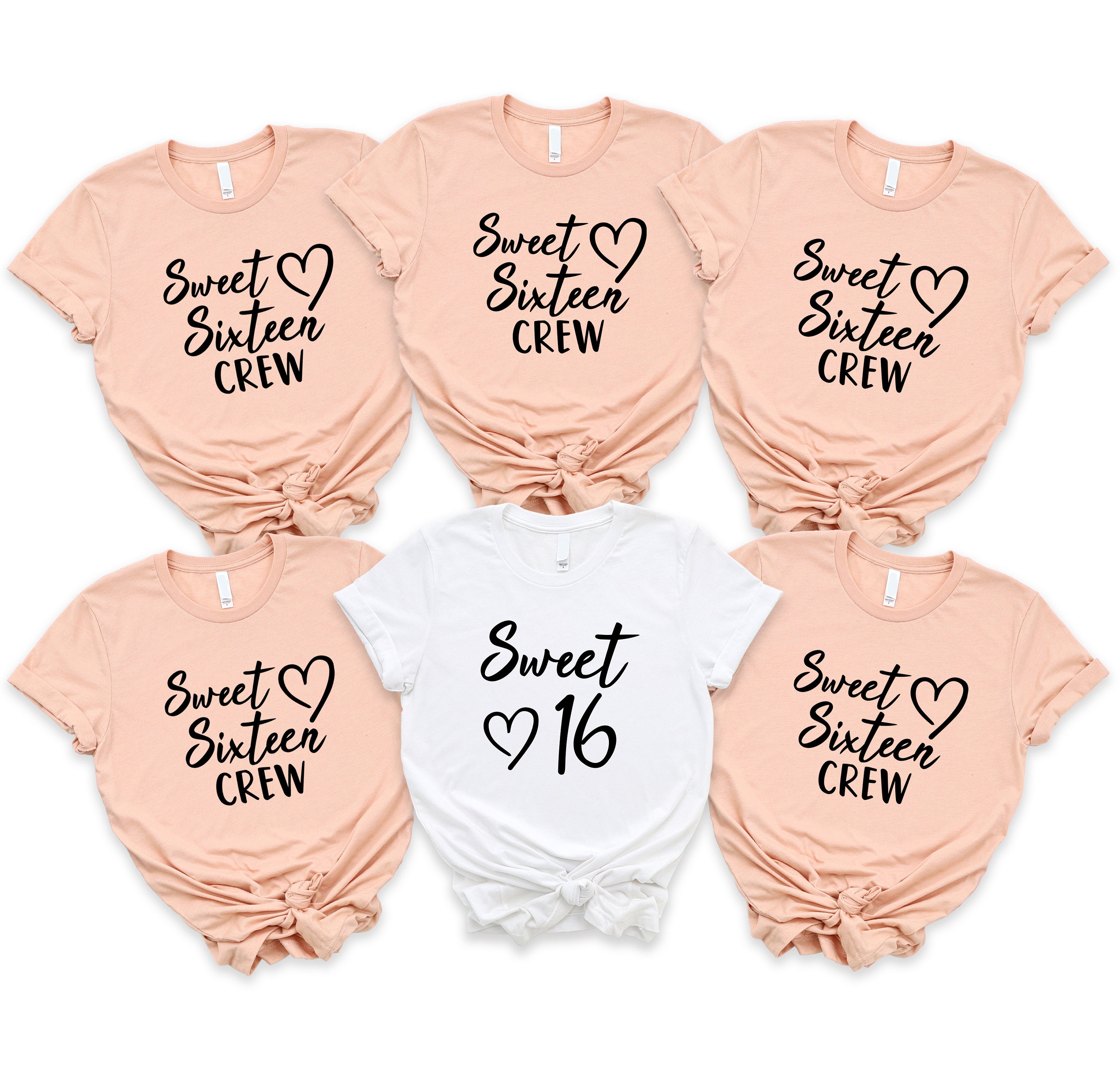 Sweet Sixteen Crew Shirt Sweet Sixteen Shirt Sweet 16th | Etsy