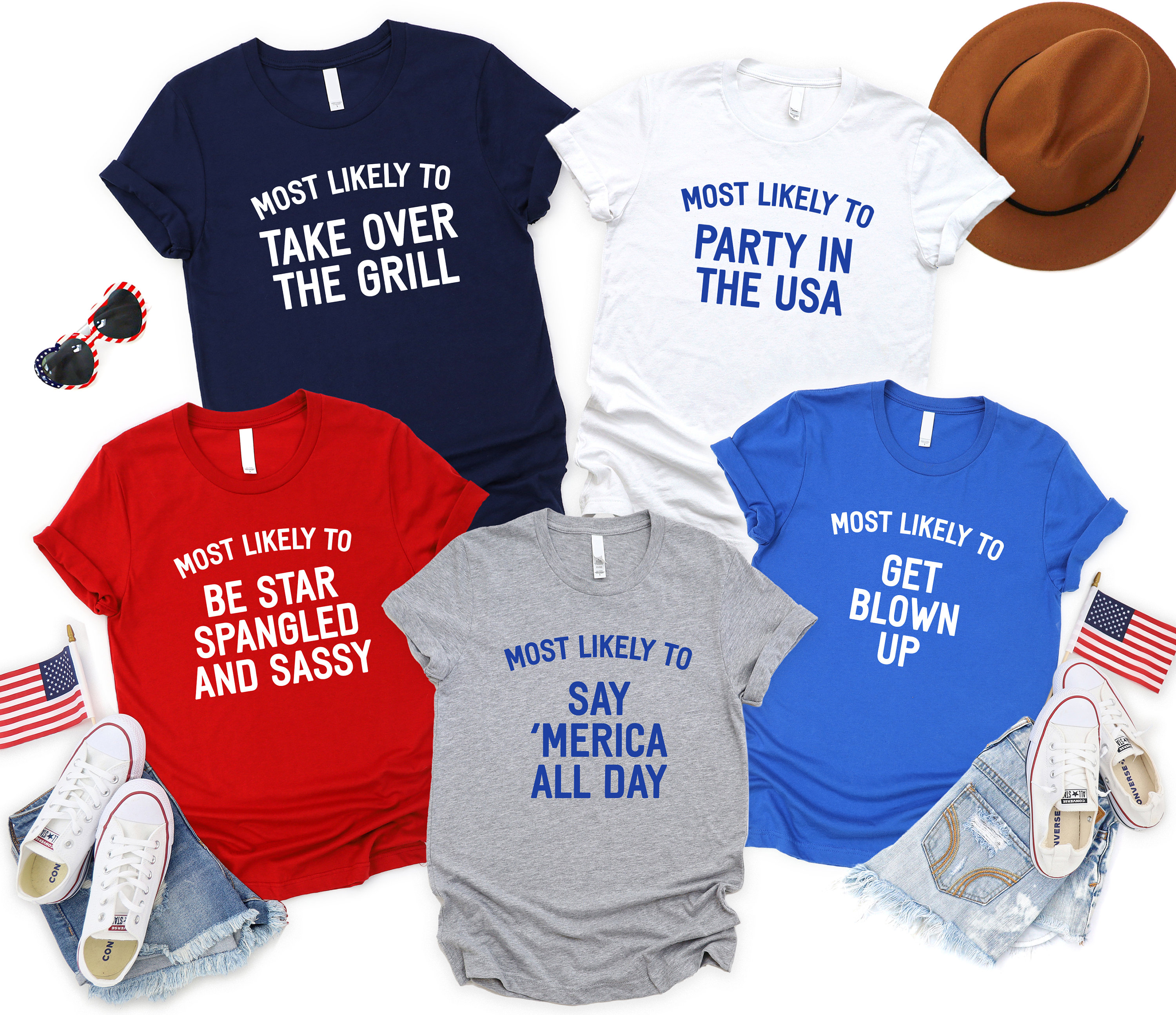 fourth of july party shirts
