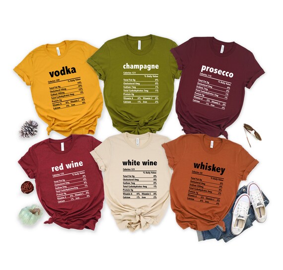 Thanksgiving Alcohol Nutrition Facts T 