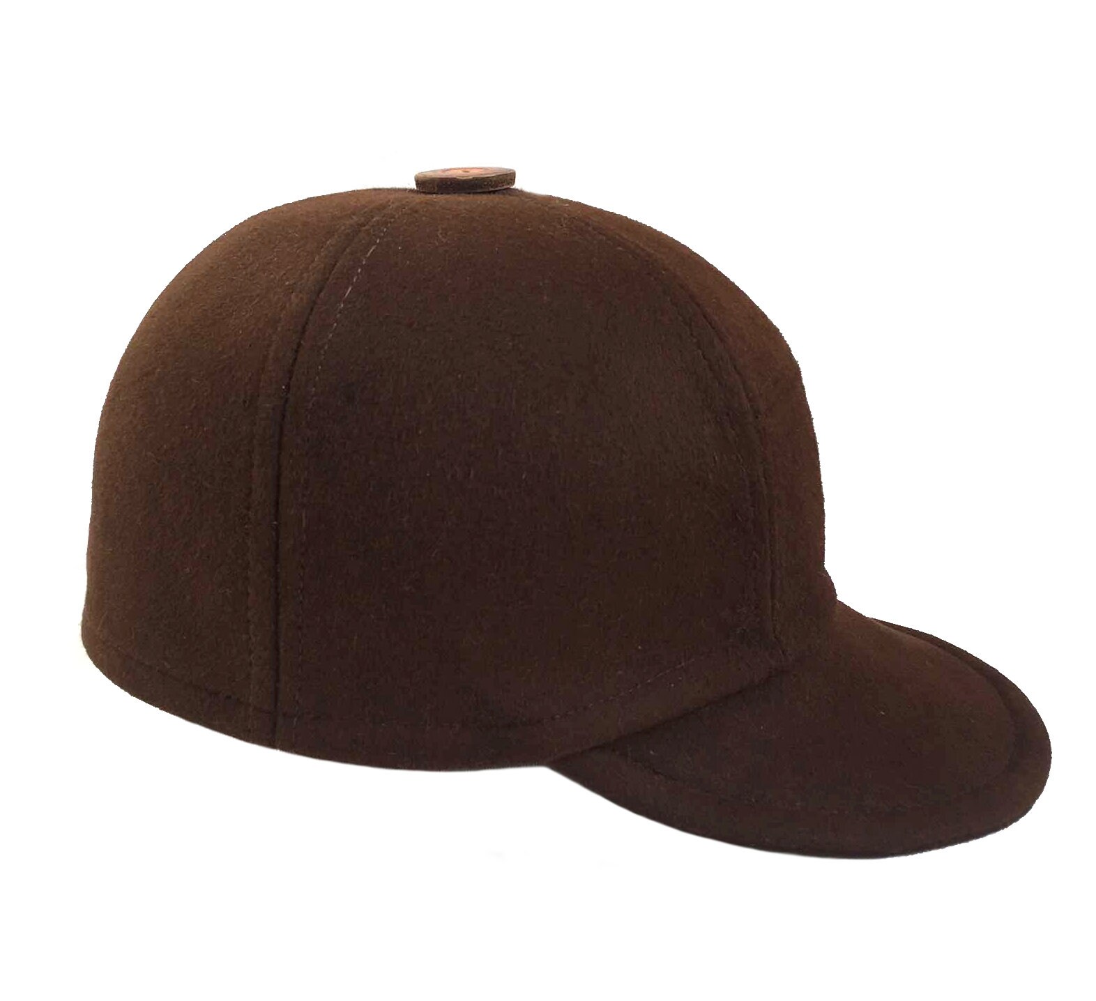 Spirala Rabbit Fur Felt Baseball Hat 
