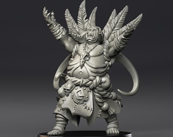 3D-Print Honourguard - Olivier Bouchet - Summoner of Gods - 35mm Tabletop Scale