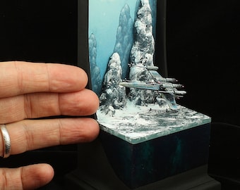 Tutorial - Star Wars X-Wing - Winter Diorama