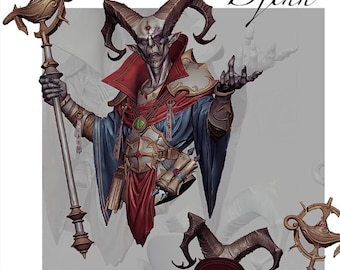 3D-Print Honourguard - Creature Armory - Djinn Bust - 2 Sizes