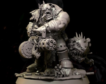 3D-Print Honourguard - BS Sculpt - The Orc Gunner