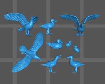 Animal Set - Seagulls