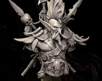3D-Print Honourguard - BS-Sculpt - Master of Shadows Bust - 1:10