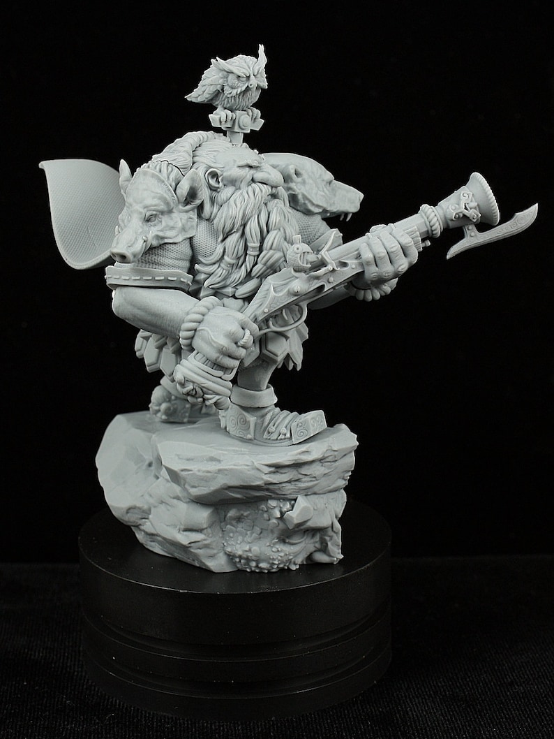 Dwarf Rifleman Gun Dwarf Rifleman - 35/54/75mm Scale - Etsy UK