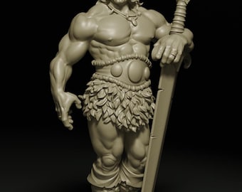The Barbarian - 35/54mm Figure Scale