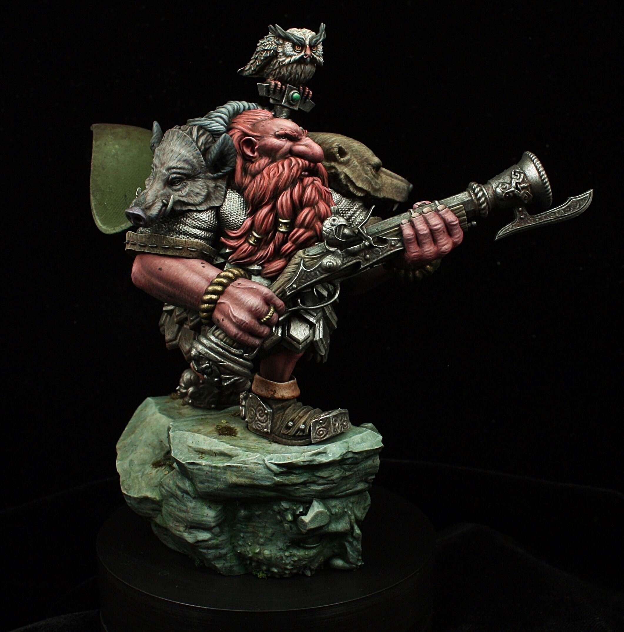 Dwarf Rifleman 35/54/75mm Scale | Etsy