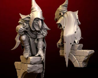 3D-Print Honourguard - BS Sculpt - Goblin Assassin - 75mm Scale
