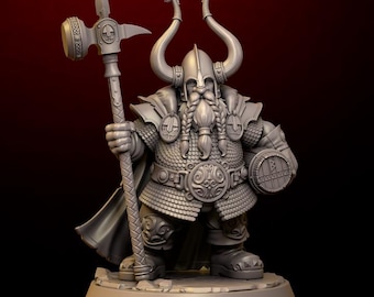3D-Print Honourguard - BS Sculpt - Dwarf King - 75mm Scale