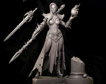 3D-Print Honourguard - BS Sculpt - The Elf Girl Mage