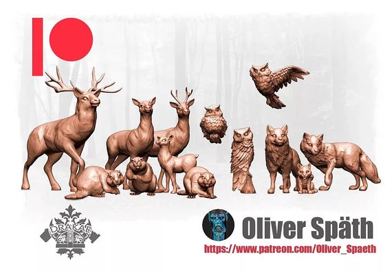 Animalistic 3 Piece Set main image 1