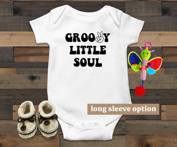 Groovy Baby Bodysuit Hippie Baby Clothes Boho Baby Clothes Funny Baby Outfit Retro Baby Clothes Retro Baby Girl Baby Announcement Etsy