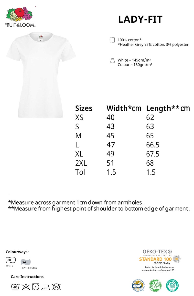 turtle shirt size chart