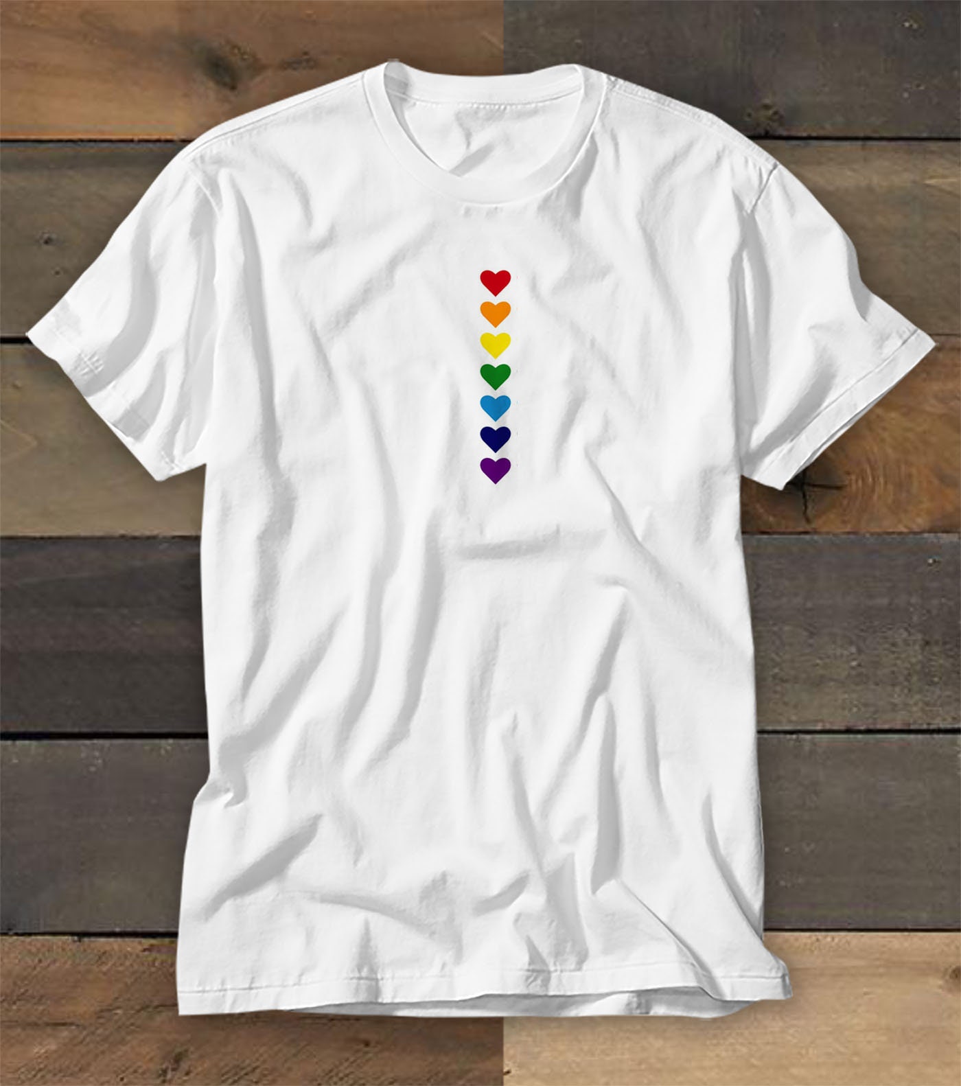 Pride Hearts Line T-shirt Lesbian Shirt Pride Shirt LGBT Shirt Rainbow Pride Shirt Gay Pride LGBTQ Shirt Can't Think Straight Shirts