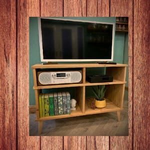 Television stand TV Cabinet Media Console Entertainment Centre Sideboard Tv Console CUSTOMISED Sizes and Colours Handmade Wooden Furniture